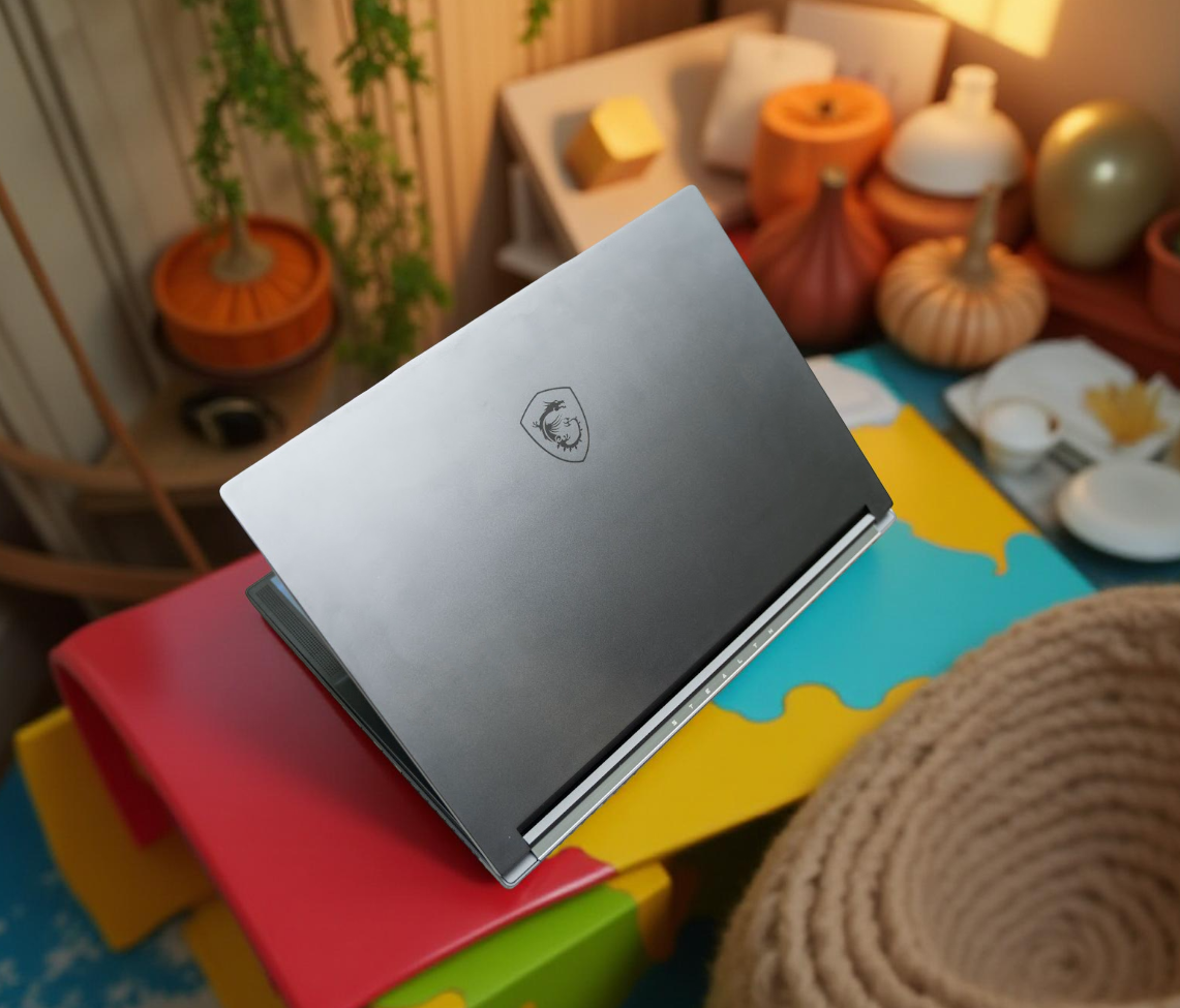 LAPTOP MSI STEALTH A16 AI+ RYZEN AI 9 365 RTX 4070 8GB 16INCH QHD 240HZ GAMING VỎ NHÔM CAO CẤP GIÁ RẺ4