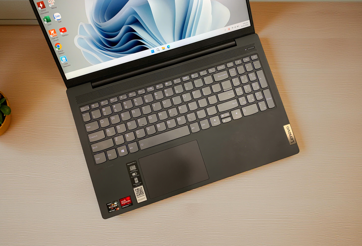 LAPTOP LENOVO IDEAPAD SLIM 5 15ALC05 RYZEN 5 5500U 15.6INCH FHD VỎ NHÔM MỎNG NHẸ GIÁ RẺ 3