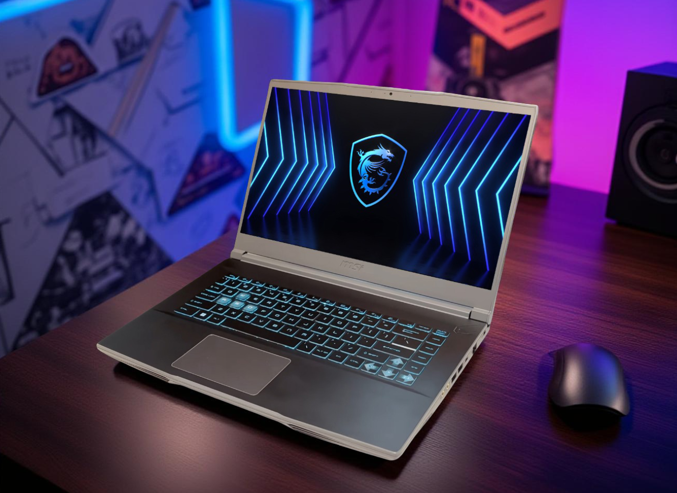 LAPTOP MSI THIN 15 B12UCX i5 12450H RTX 2050 4GB 15.6INCH FHD 144Hz LED XANH GAMING VỎ NHÔM GIÁ RẺ3