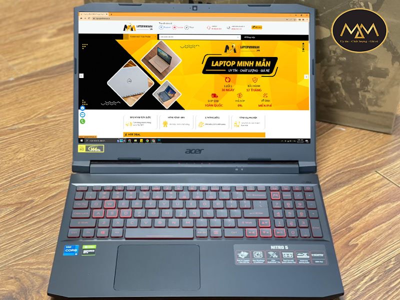 Acer Nitro 5 AN515-57 i5 11400H/ SSD512/ RTX3050 4G/ 144hz/ LED 7 màu/ Chuyên Game/ Giá rẻ