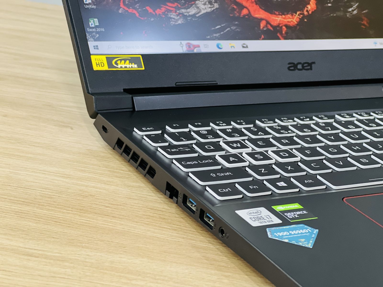 ACER NITRO 5 GAMING AN515-55-72P6 I7 10750H/ SSD 512GB/ GTX 1650 4GB/ LAPTOP CHUYÊN GAMING GIÁ RẺ