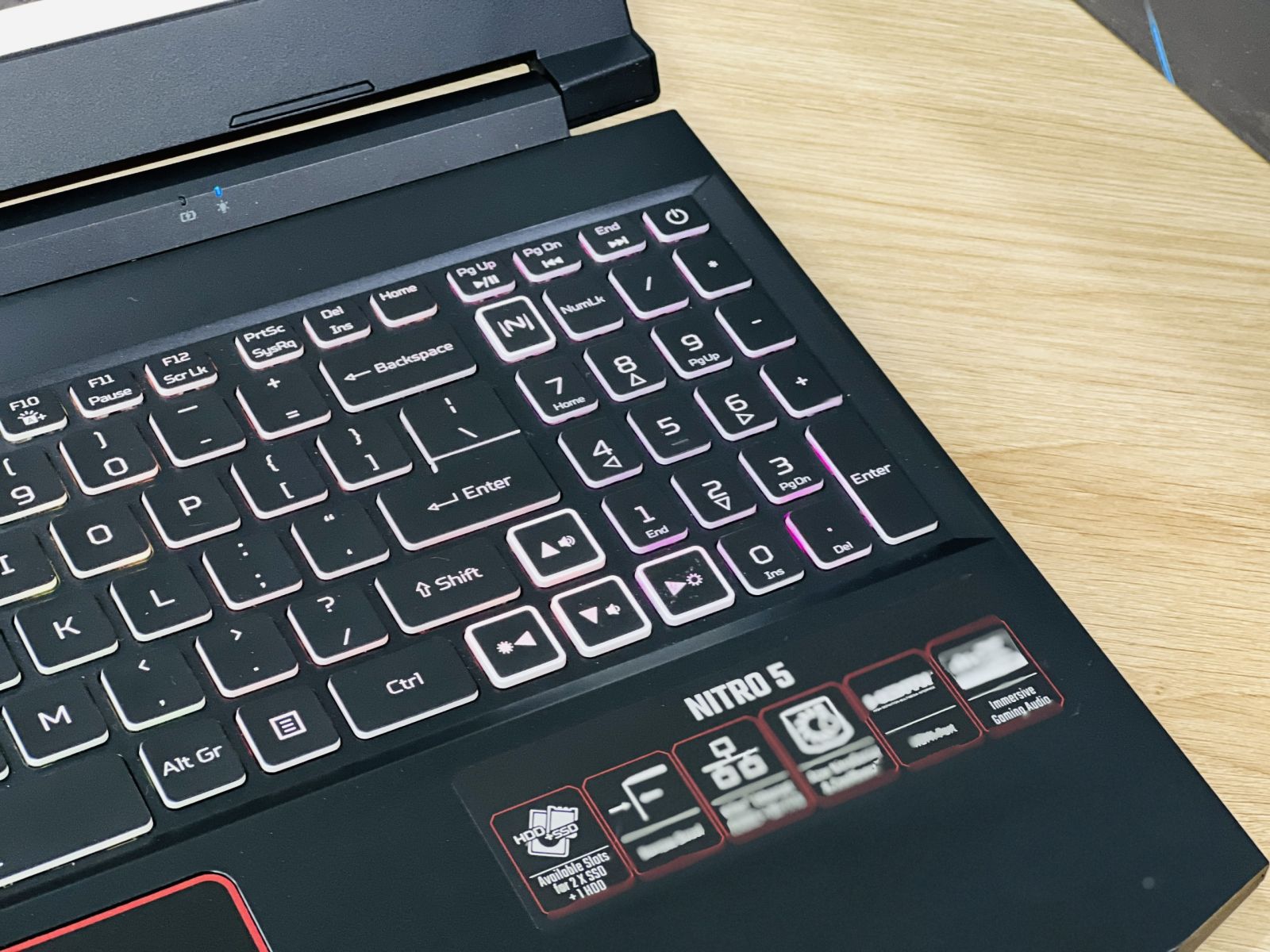 ACER NITRO 5 GAMING AN515-55-72P6 I7 10750H/ SSD 512GB/ GTX 1650 4GB/ LAPTOP CHUYÊN GAMING GIÁ RẺ