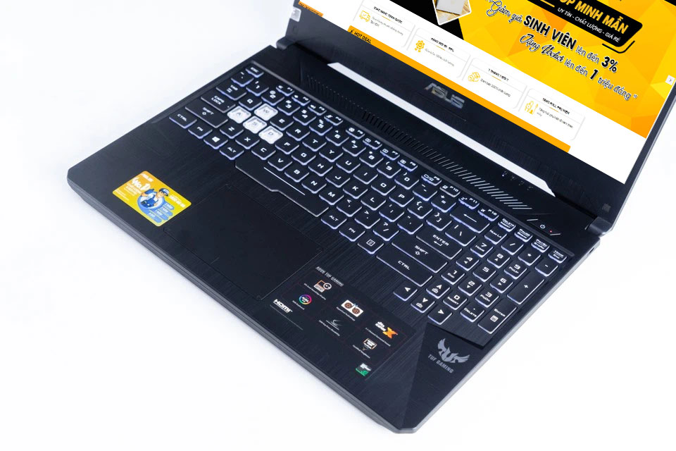 ASUS TUF GAMING FX505DD RYZEN 7 3750H GTX1050 GIÁ RẺ