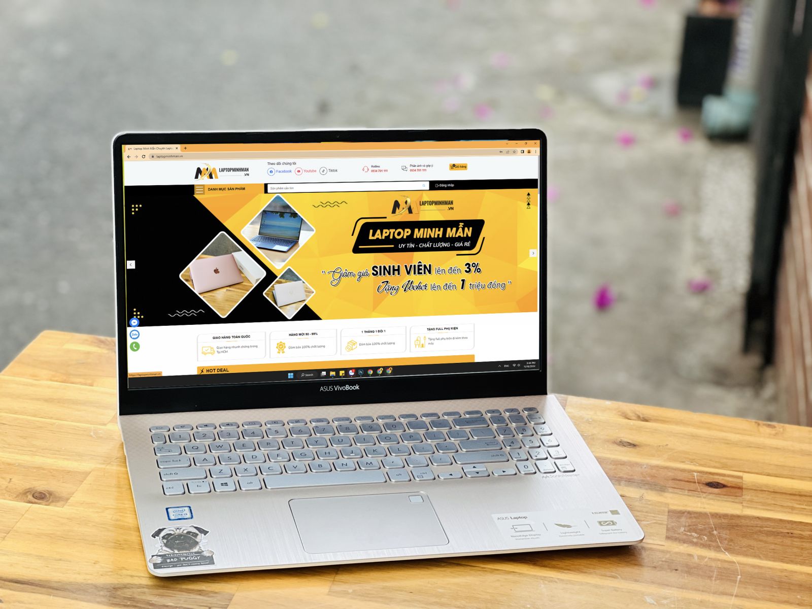 Laptop cũ giá rẻ 99%/ Asus Vivobook S530 i3 8145U/ SSD/ 15.6inch Viền Siêu Mỏng/ Laptop Ultrabook Cao Cấp/ Giá rẻ