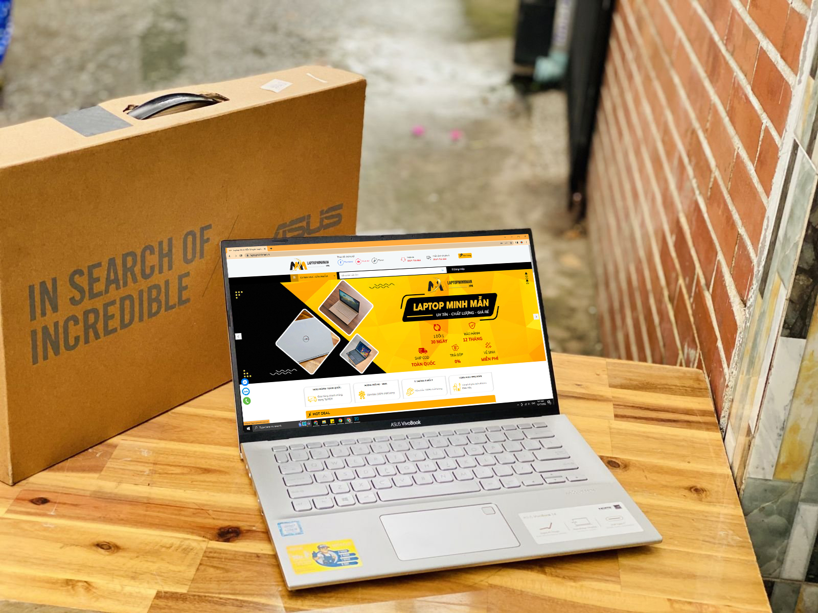 Laptop Asus Vivobook A412Fa I5 10210U giá rẻ