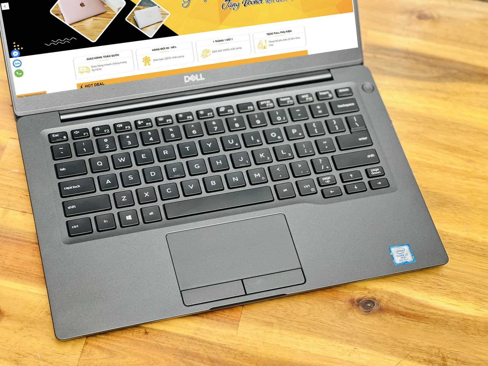 DELL LATITUDE 7400 i7 8665U RAM 8GB SSD 256GB 14INCH GIÁ RẺ