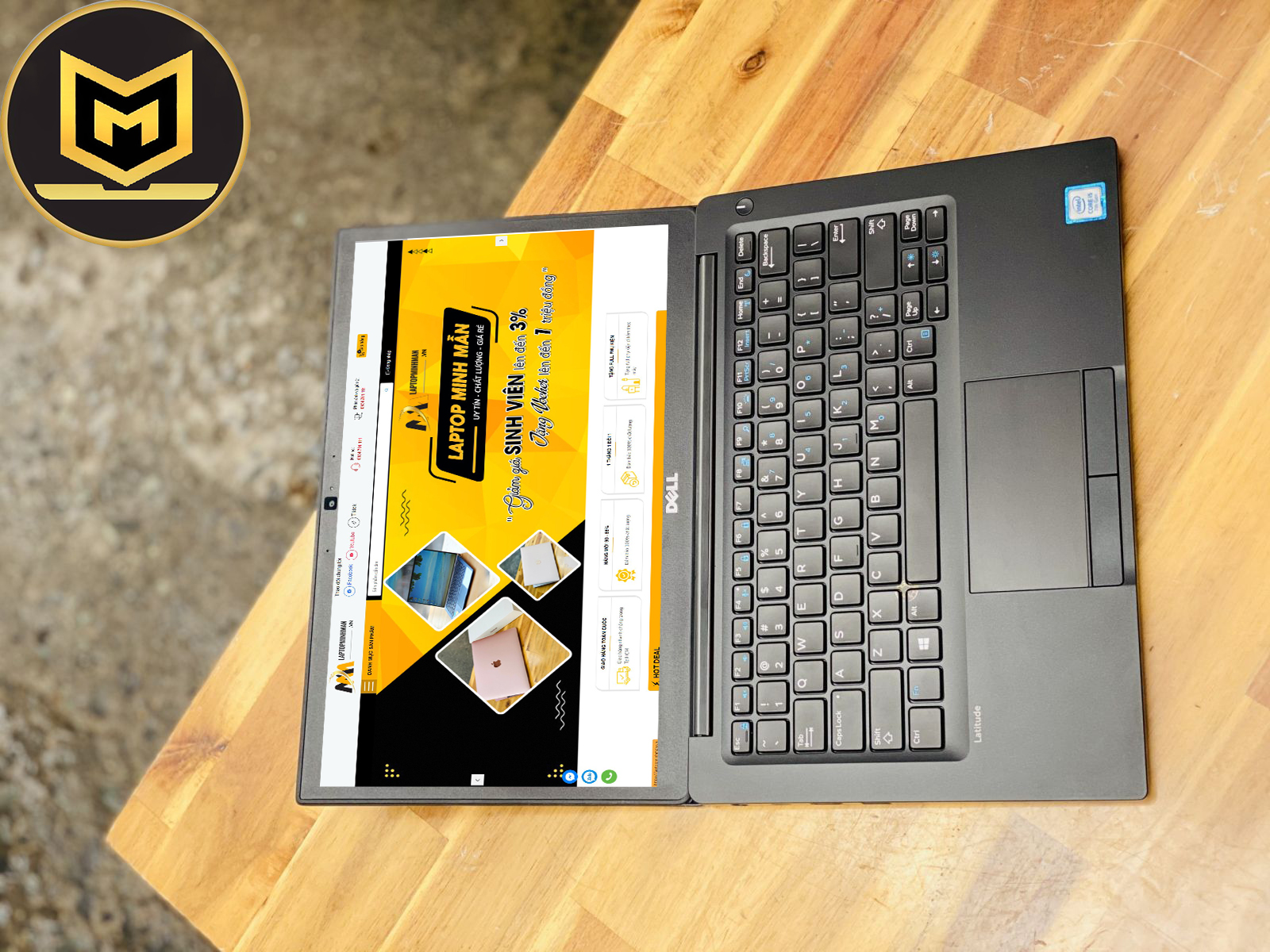 DELL LATITUDE E7280 i5 6300U RAM 8GB SSD 256GB 14INCH GIÁ RẺ