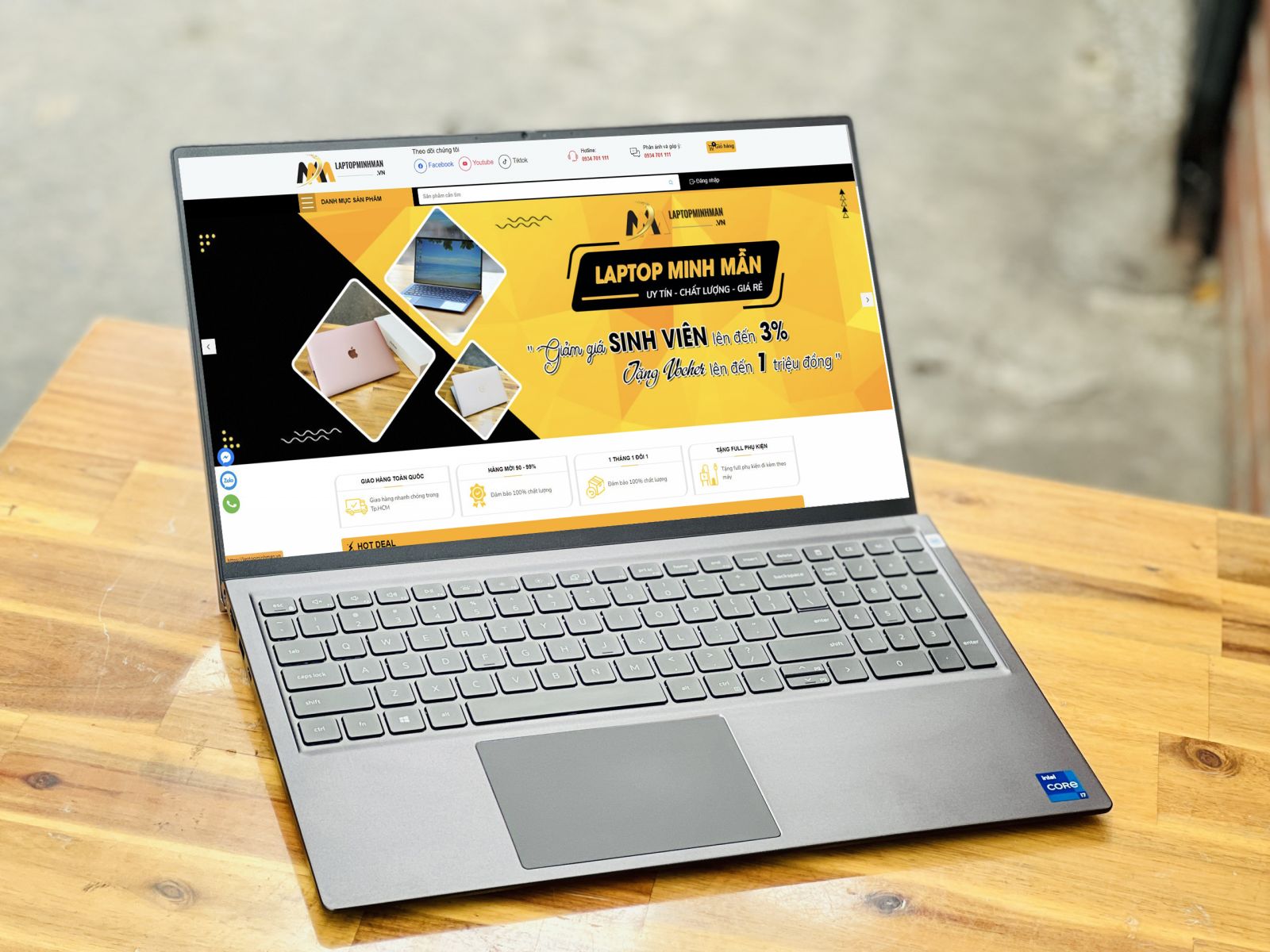 DELL VOSTRO 5510 i5 11320H RAM 8GB 15.6INCH GIÁ RẺ