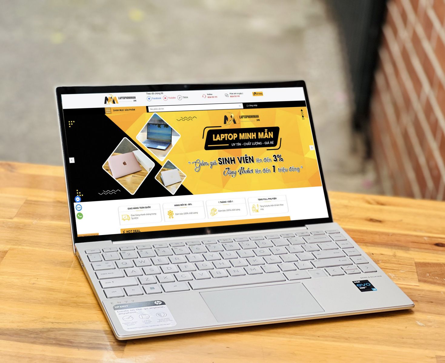 LAPTOP HP ENVY DƯỚI 10 TRIỆU
