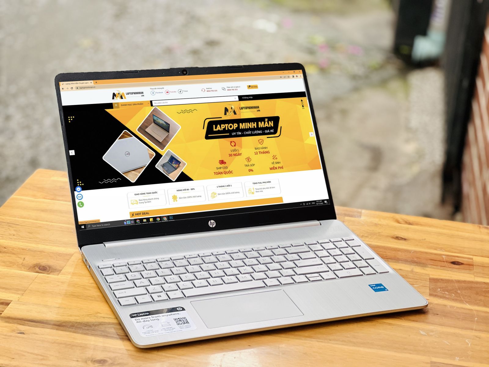 LAPTOP HP 15 DY2702DX i3 1115G4