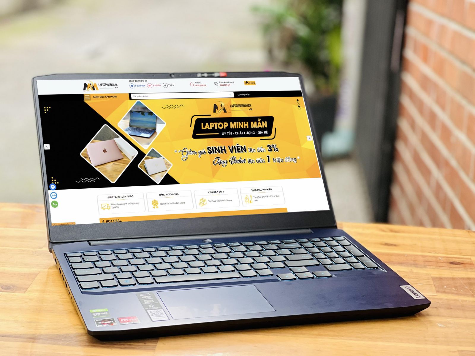 LENOVO IDEAPAD GAMING 3 15ARH05 RYZEN 7 4800H GTX1650Ti GIÁ RẺ