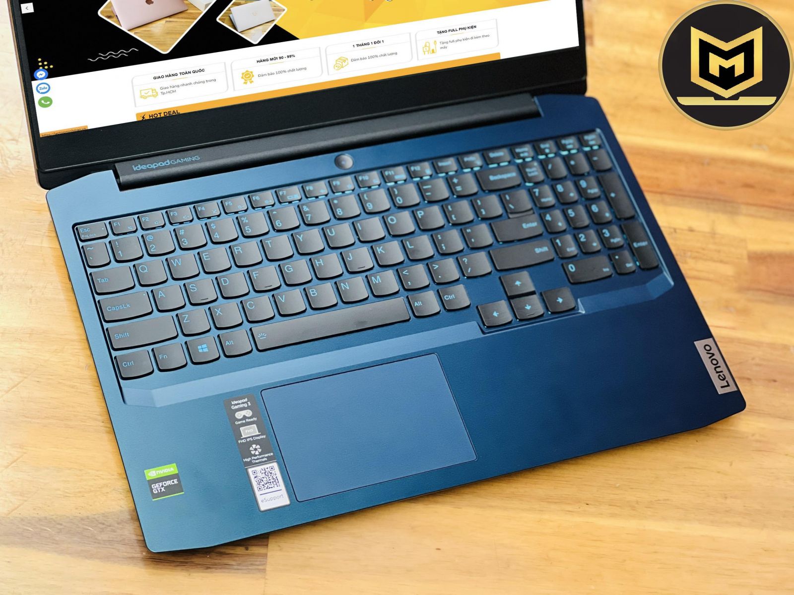 LENOVO IDEAPAD GAMING 3 15IMH05 i7 10750H GTX1650 4GB GIÁ RẺ