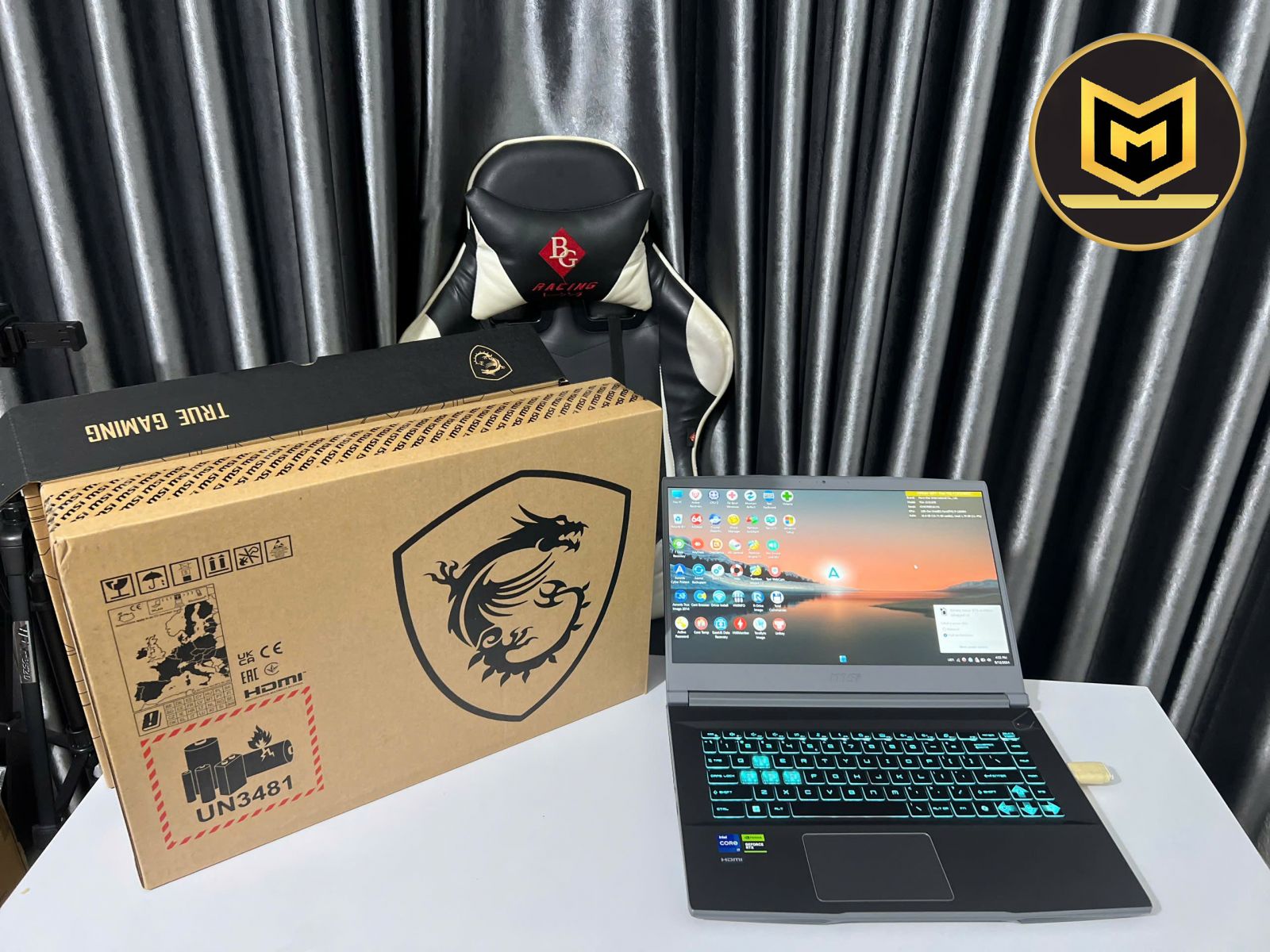 MSI THIN 15 B12VE i7 12650H