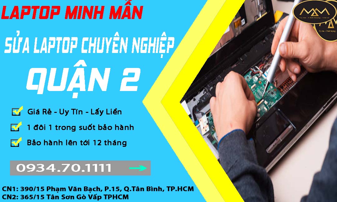 Sửa Laptop Chuyên Nghiệp Quận 2