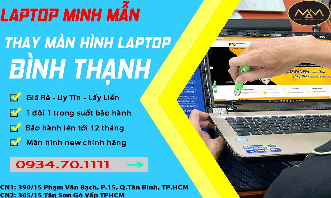 Thay Màn Hình Laptop Bình Thạnh