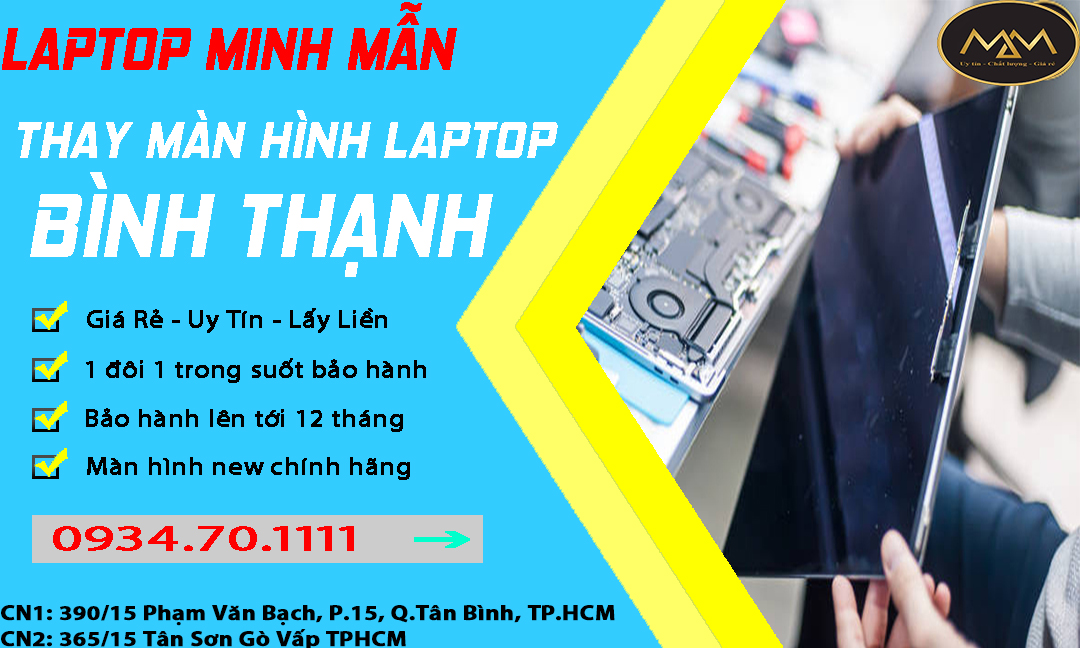 Thay Màn Hình Laptop Bình Thạnh