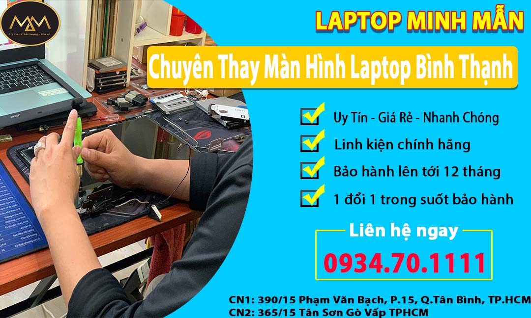 Thay Màn Hình Laptop Bình Thạnh