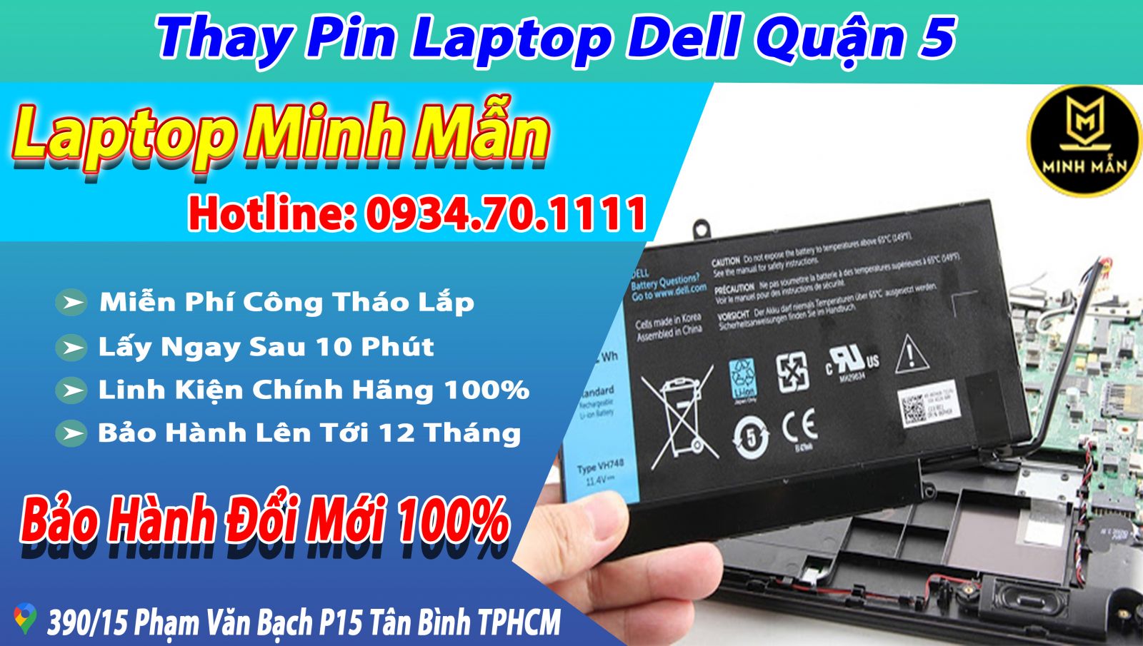 Thay-pin-laptop-Dell-quận-5