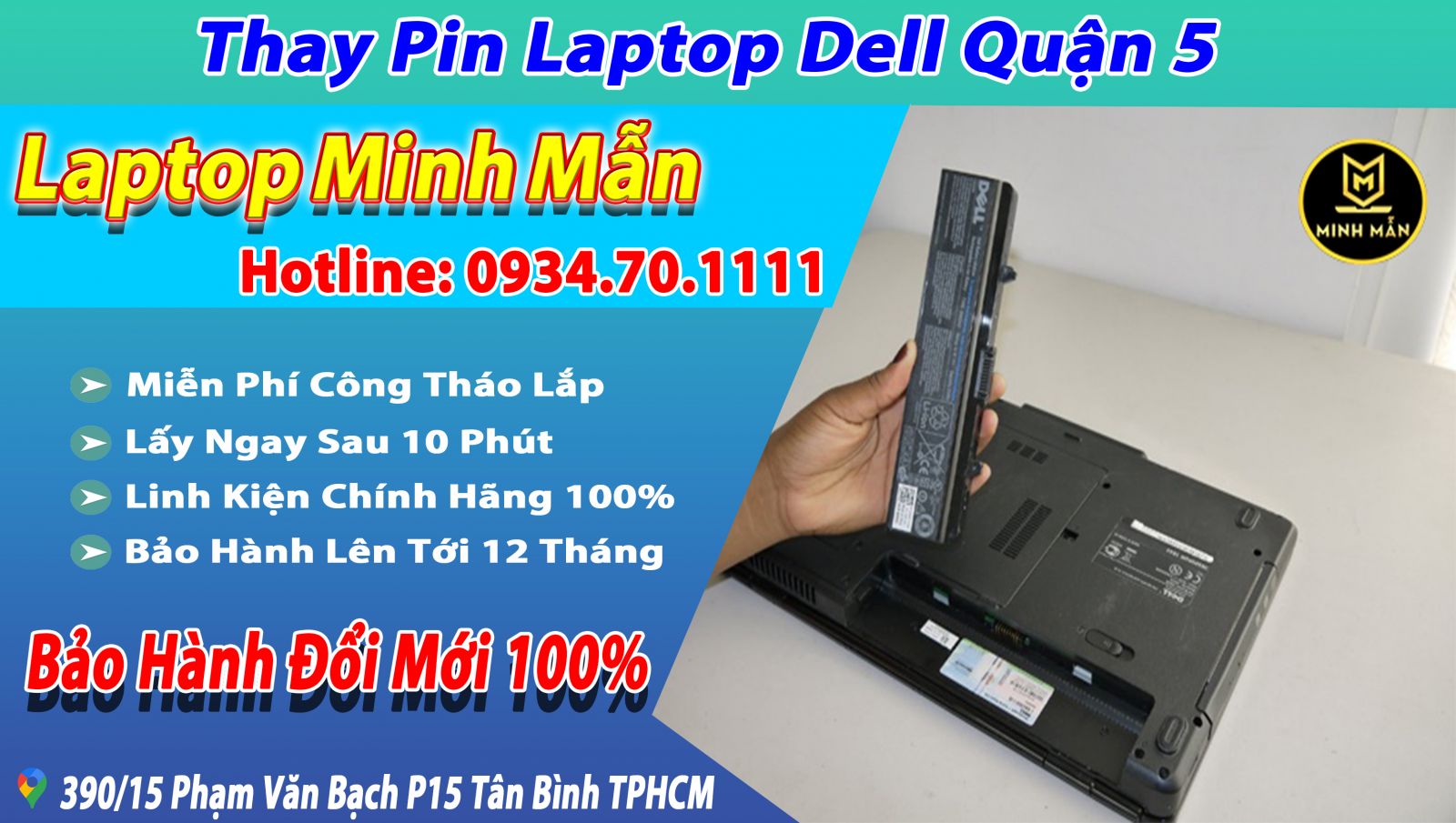 Thay-pin-laptop-Dell-quận-5