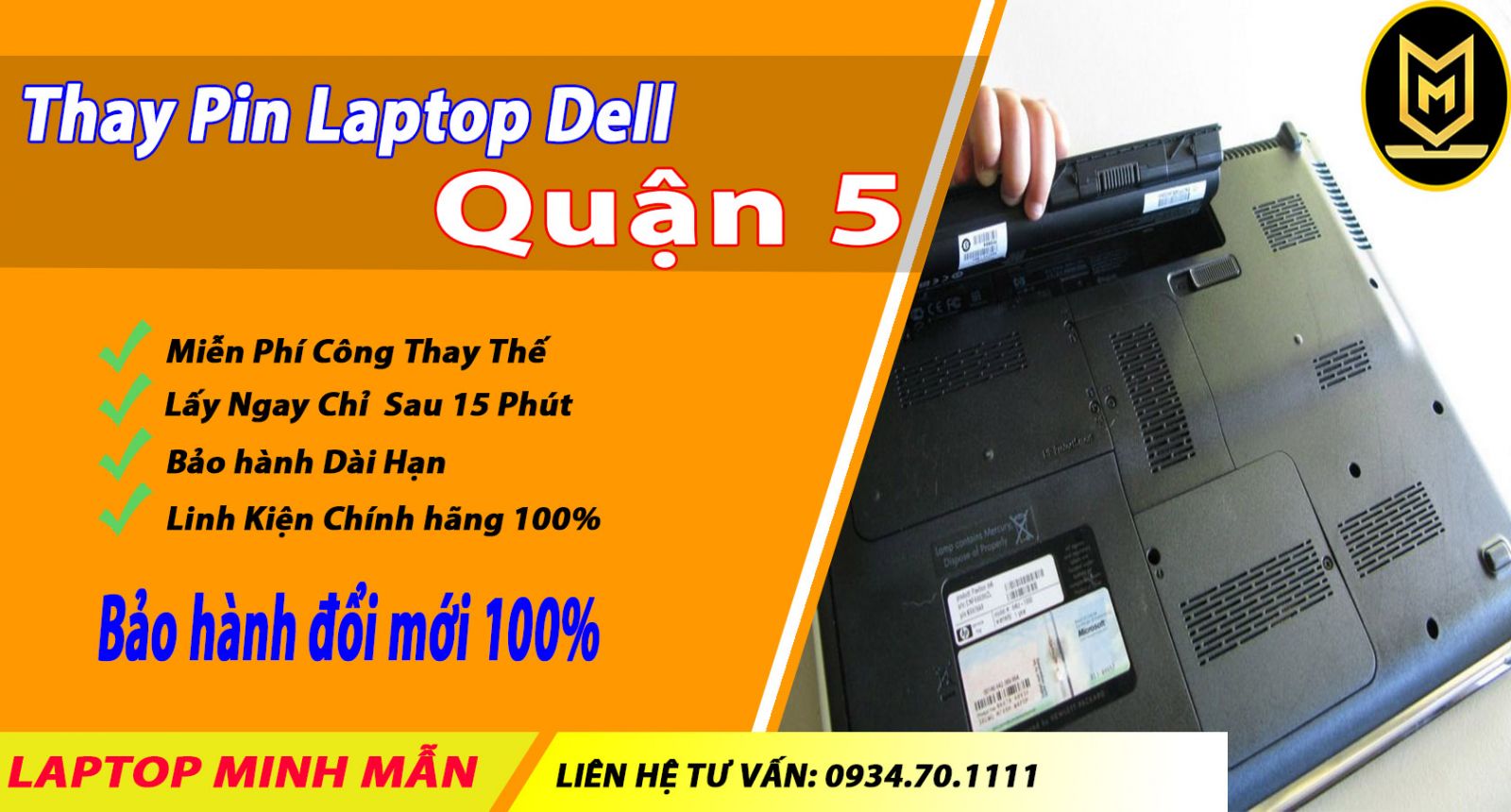 Thay-pin-laptop-Dell-quận-5