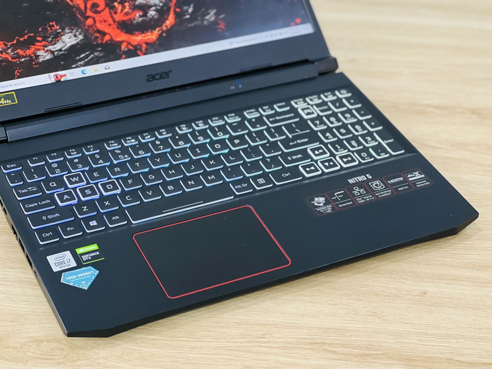 ACER NITRO 5 GAMING AN515-55-72P6 I7 10750H/ SSD 512GB/ GTX 1650 4GB/ LAPTOP CHUYÊN GAMING GIÁ RẺ