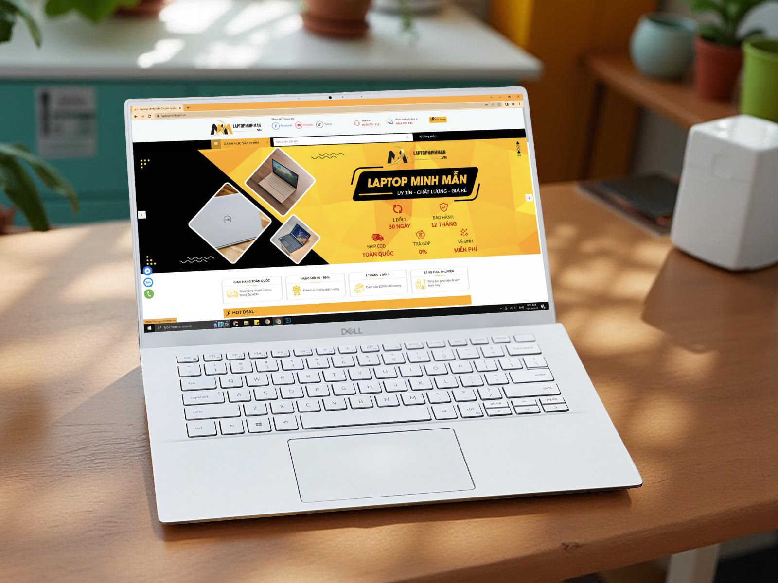 LAPTOP DELL CŨ MÀN HÌNH TRÀN VIỀN GIÁ RẺ