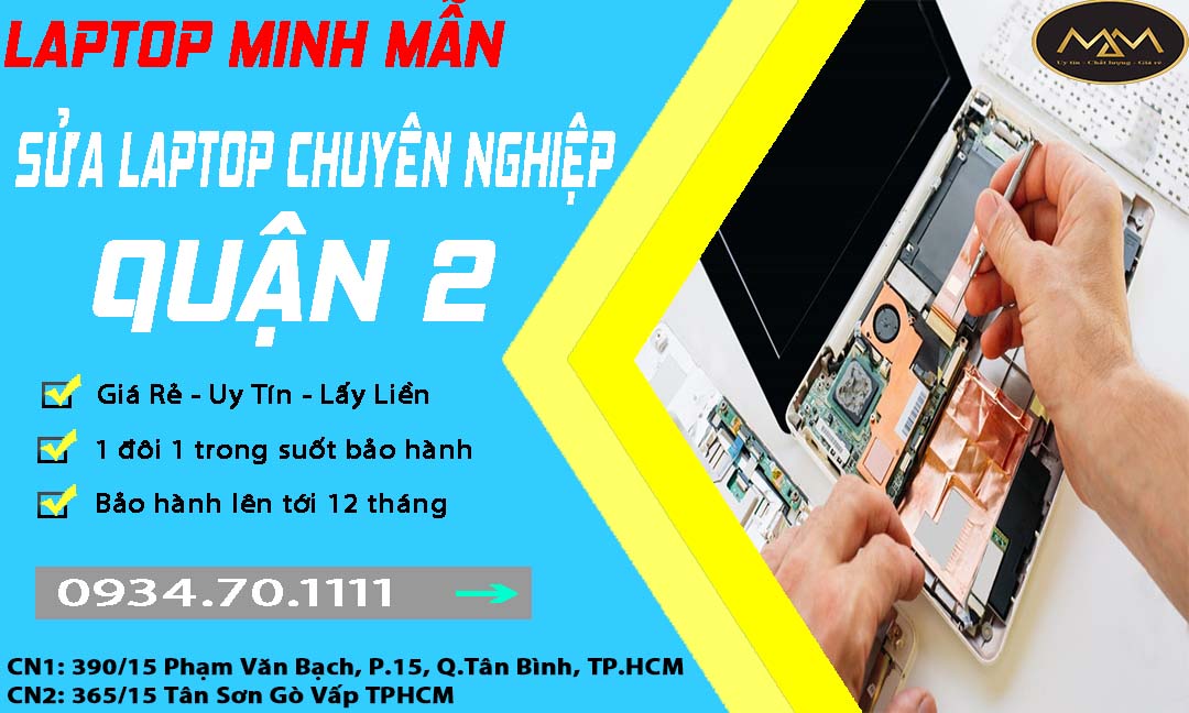 Sửa Laptop Chuyên Nghiệp Quận 2