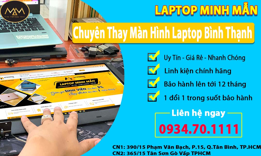 Thay Màn Hình Laptop Bình Thạnh