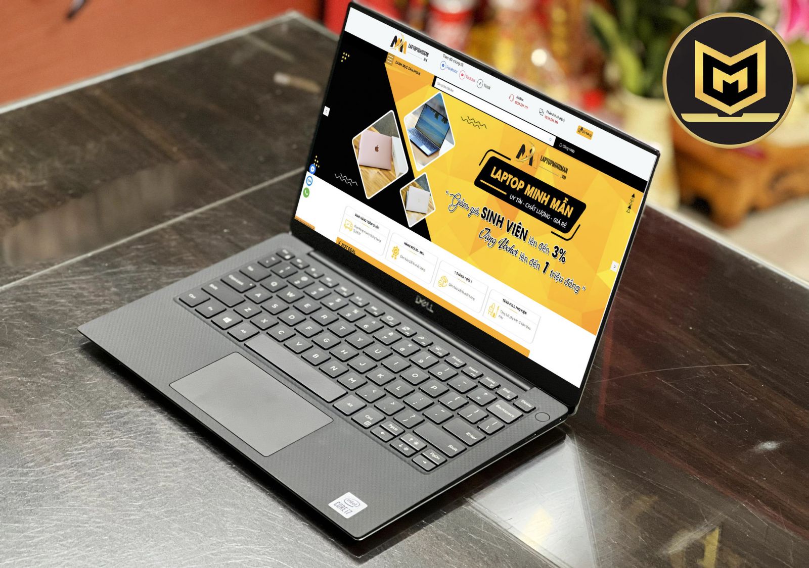 DELL XPS 13 7390 i7 10710U RAM 16GB SSD 512GB 13INCH FHD GIÁ RẺ