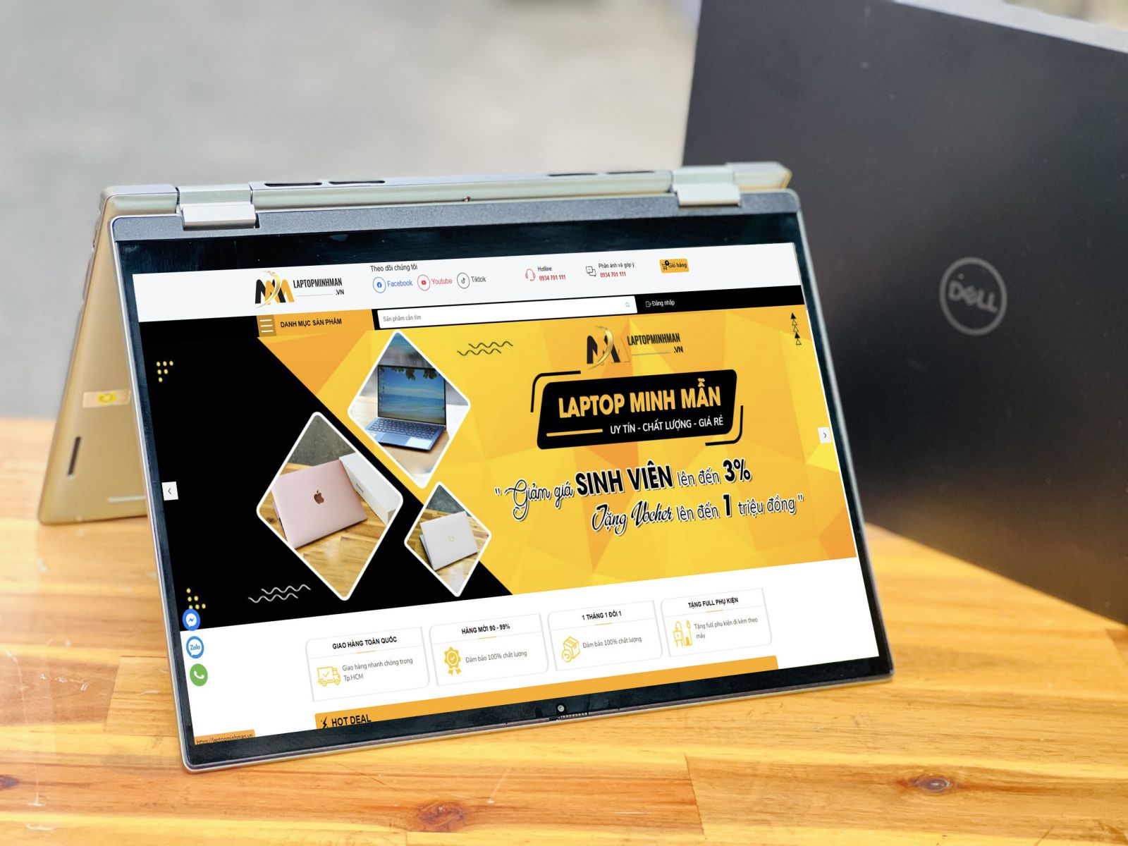 DELL INSPIRON 7425 2IN1 RYZEN 5 5625U GIÁ RẺ