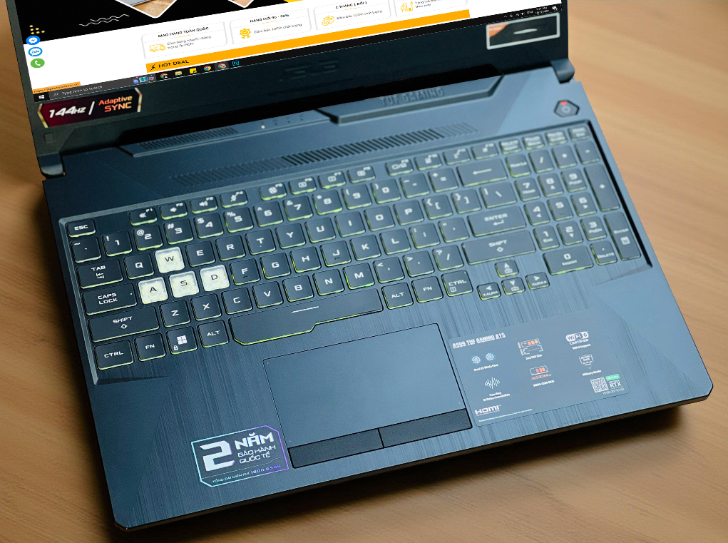 ASUS TUF GAMING F15 FX506H i5 11400H