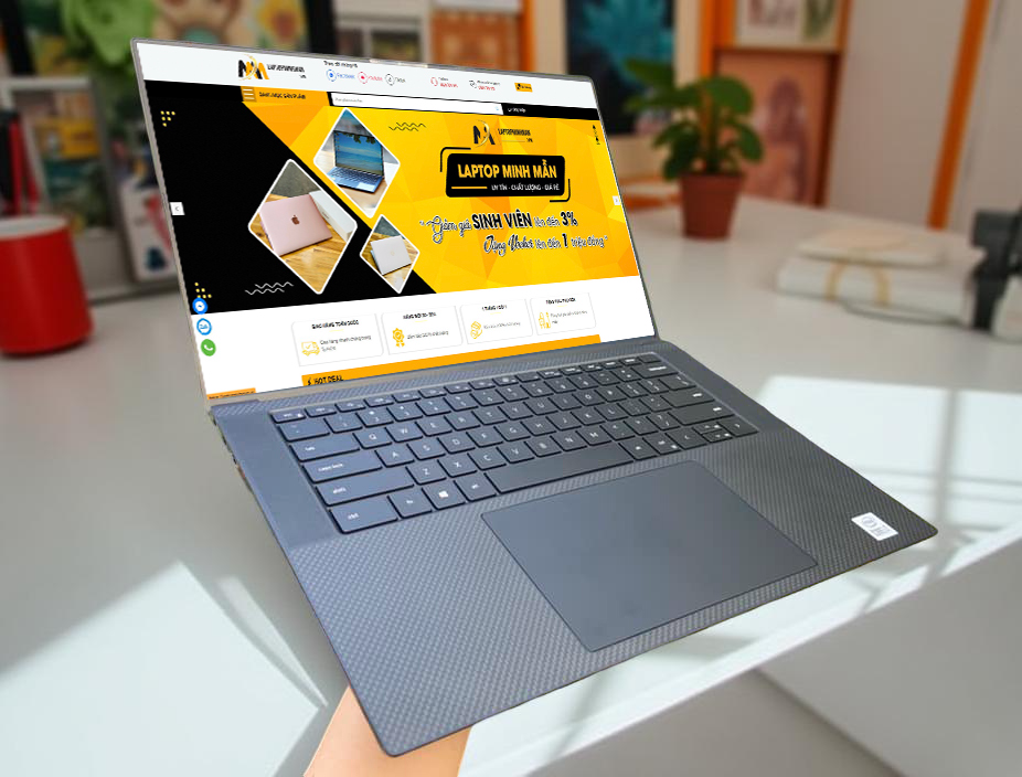 LAPTOP DELL CŨ MÀN HÌNH TRÀN VIỀN GIÁ RẺ