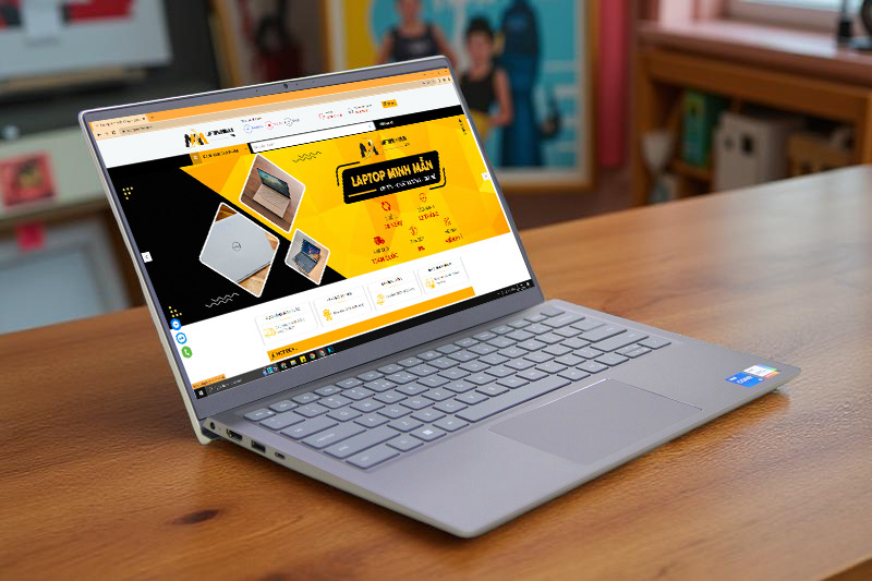 LAPTOP DELL CŨ VIỀN MỎNG CHO SINH VIÊN