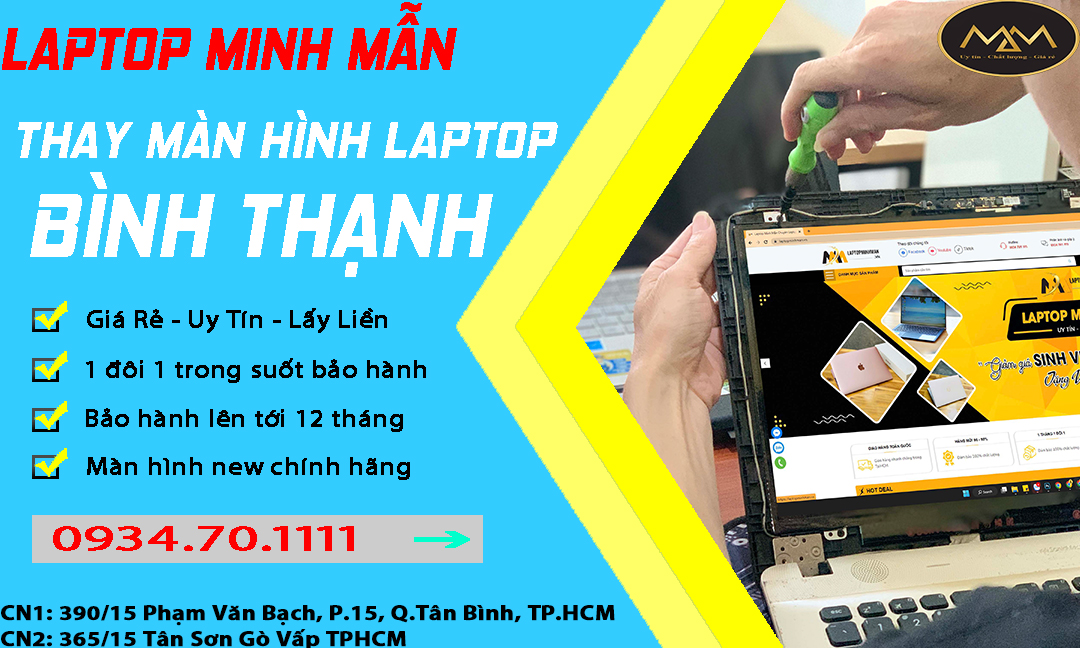 Thay Màn Hình Laptop Bình Thạnh