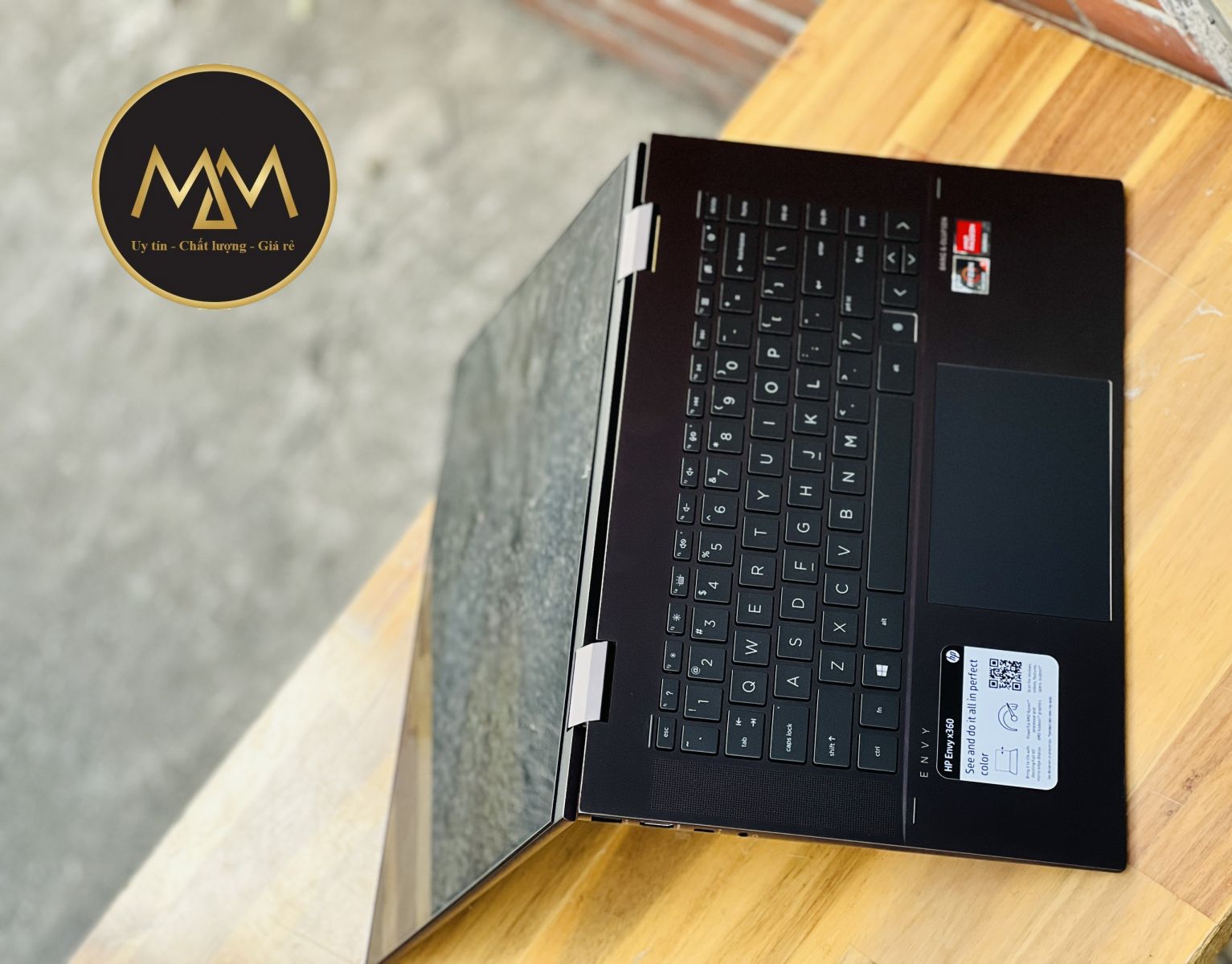 HP Envy X360 Convertible 15m ryzen 7 5700U giá rẻ