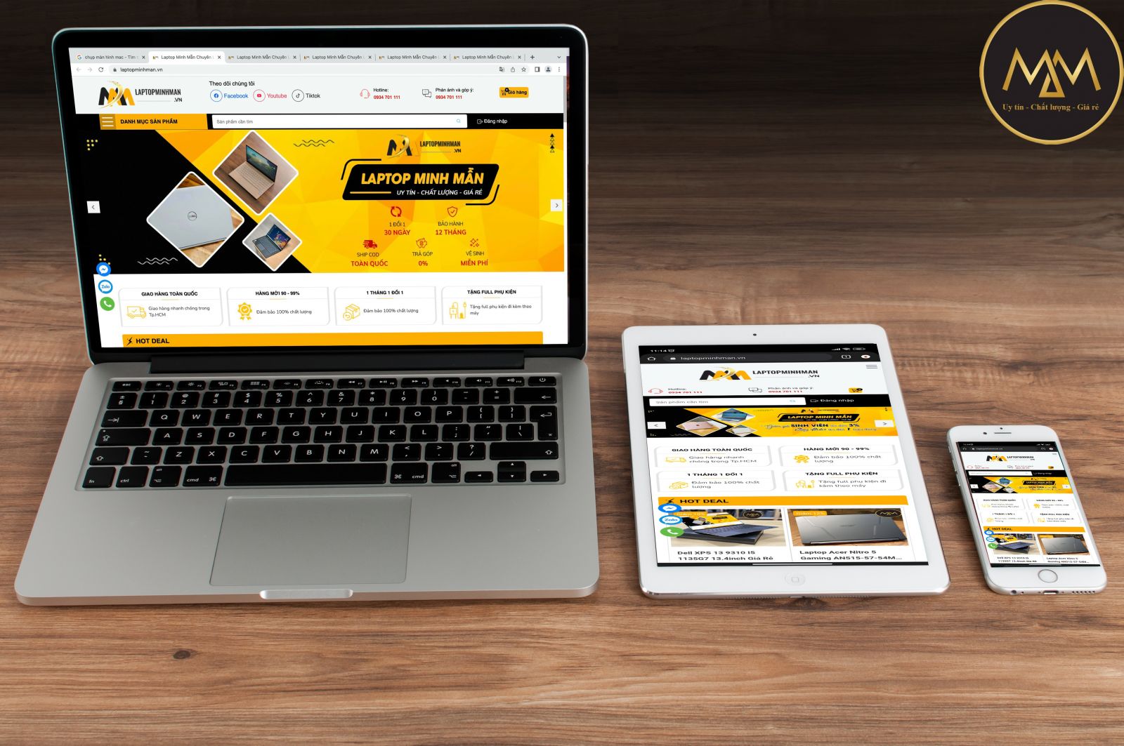 Giá thu mua laptop mới giá cao quận Tân Bình tại laptop Minh Mẫn Nhiều người thường thắc mắc về giá cả thu mua mới giá cao quận Tân Bình tại laptop Minh Mẫn, nhưng laptop Minh Mẫn rất khó đưa ra giá cụ thể nếu chưa xem qua máy của bạn. Đến với laptop Minh Mẫn, bạn sẽ được nhân viên kỹ thuật hỗ trợ kiểm tra máy, sau đó mới đưa ra giá cả chính xác nhất. Bật mí là những yếu tố sau đây sẽ ảnh hưởng đến giá mơi giá cao quận Tân Bình như: Đời máy: Laptop có đời máy càng hiện đại thì dĩ nhiên giá thành sẽ càng cao, laptop cũng là món đồ công nghệ mà đúng không! Do đó nếu có nhu cầu bán laptop mới giá cao quận Tân Bình, bạn nên bán nhanh để đảm bảo được giá nhé! Khả năng hoạt động: Laptop mới giá cao quận Tân Bình còn đầy đủ chức năng, không có hư hỏng nặng, màn hình hiển thị tốt, thao tác mượt mà thì quá tuyệt! Chắc chắn khi bán lại giá sẽ cực cao, nếu có Laptop cũ thì dù không sử dụng nhưng bạn cũng nhớ nên bảo quản cho thật tốt nhé. Ngoại hình đẹp: Laptop mới giá cao quận Tân Bình không có dấu hiệu móp méo, trầy xước hay hư hỏng, màn hình còn nguyên vẹn, ngoại hình càng đẹp thì giá càng tốt. Do lapotp mới giá cao quận Tân Bình khi mua lại sẽ được tân trang và bán lại nên ngoại hình đẹp đóng vai trò rất lớn đấy nhé! Giá thu mua laptop mới giá cao quận Tân Bình tại laptop Minh Mẫn  luôn cao hơn thị trường từ 5-10%, khách hàng có laptop mới giá cao quận Tân Bình nên bán ngay để đảm bảo giá càng cao cho mình nhé!