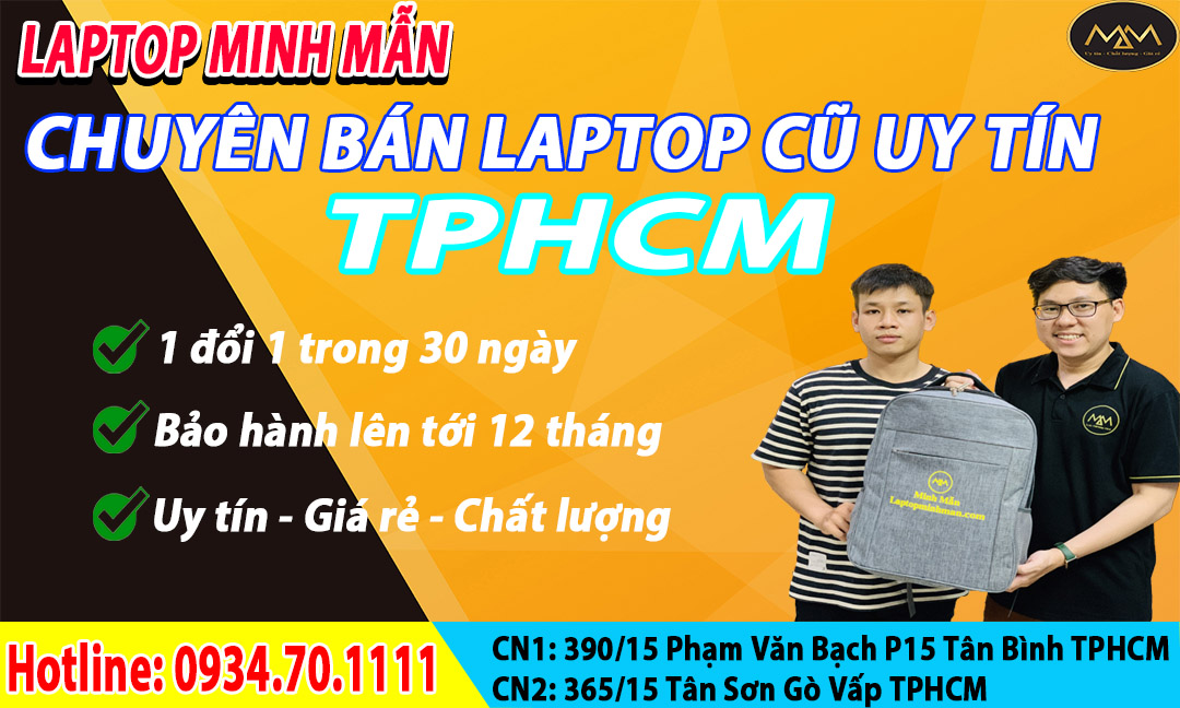 tìm mua laptop cũ uy tín TPHCM