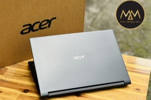 Laptop Gaming Acer Aspire 7 A715 Ryzen 5 5500/ 8G/ SSD256/ GTX1650 4G/ Full HD IPS/ Gập 180 độ