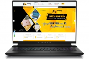 DELL ALIENWARE M18 R1 i9 13900HX RAM 32GB SSD 1TB RTX 4080 LAPTOP CHUYÊN GAME