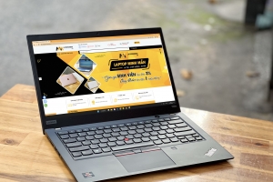 LENOVO THINKPAD T495S RYZEN 5 PRO 3500U RAM 16GB 14INCH FHD VGA AMD HỖ TRỢ LẬP TRÌNH GIÁ RẺ